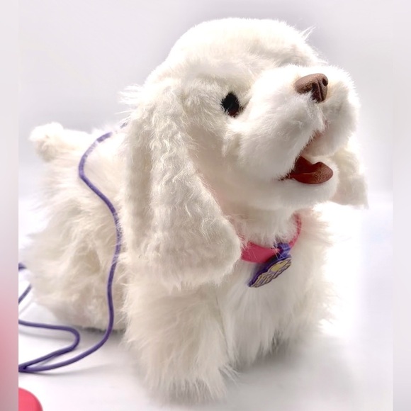 Amazing‎ VTG Furreal Friends Walking Dog with Leash 2009 - Picture 1 of 9